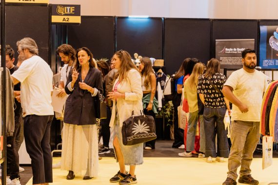 Visitors in ITF Intertex Exhibition